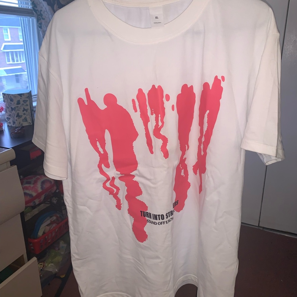 Vibrant Red Graphic Tee by [Brand]